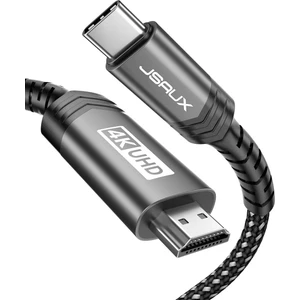 USB C Type-C To HDMI Görüntü Aktarım Kablosu 4K@60Hz USB 3.1 Type-C HDMI 2.0 Kablosu