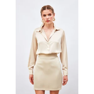 Saten Gömlek - Taş