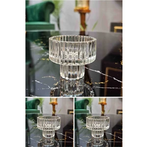 Cam Origami Mini Sunumluk Lokumluk 3'lü