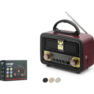 NS8091BT Nostalji Bt Speaker 180*96*138MM