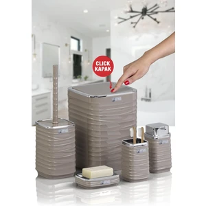 Okyanus Home Luna Vizon Kromlu Kare 5'li Banyo Seti