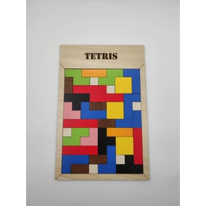 Ahşap Tetris Puzzle Zeka Oyunu