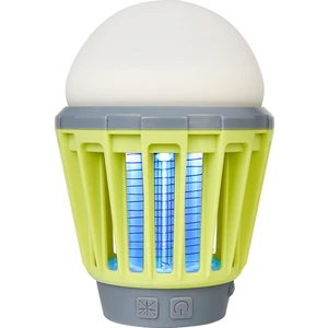 KL-01 Sivrisinek Kovucu İç - Dış Mekan, Elektrikli, Micro USB Şarj Edilebilir, Taşınabilir,  IPX6 Su Geçirmez LED Işık Lamba KL01 Yeşil