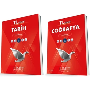 Limit Yayınları 11. Sınıf Tarih - Coğrafya Soru Bankası Seti 2 Kitap