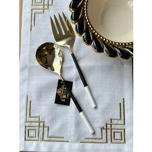 Gold Line Salata Servis Seti 2'li