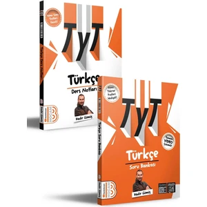 Benim Hocam 2025 TYT Türkçe Ders Notları ve Tamamı Video Çözümlü Soru Bankası Seti