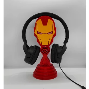 Iron Man Masaüstü Kulaklık Standı - Kulaklık Tutacağı
