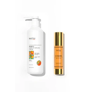 Shape 9 Durulanmayan Şekillendirici Saç Bakım Kremi ve Luxeoil Argan Saç Bakım Yağı