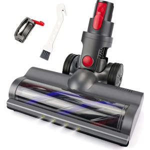 Dyson V7, V8, V10, V11, SV12, SV14 Elektrikli Süpürge Için Doğrudan Tahrikli Fırça ve Kilit Aksesuarlarına Sahip Elektrikli Fırça (Yurt Dışından)