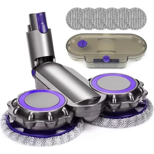 Mop Eki Dyson V7 V8 V10 V11 V15 Akülü Elektrikli Süpürge Yedek Parça Elektrikli Paspas Kafası Fırça Aksesuarları (Yurt Dışından)