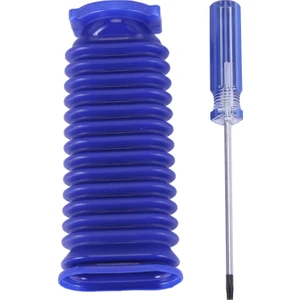 Dyson Için V6 V7 V8 V10 V11 Yumuşak Kadife Rulo Emme Mavi Hortum (Yurt Dışından)