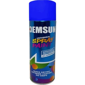 Akrilik Sprey Boya PARLAK MAVİ RAL9005 400 ml (6)