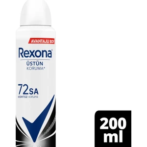 Kadın Sprey Deodorant Invisible Beyaz İz Sarı Leke Karşıtı 72 Saat Kesintisiz Üstün Koruma 200 ml