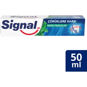 Çürüklere Karşı Koruyucu Diş Macunu Nane Ferahlığı 50 ml