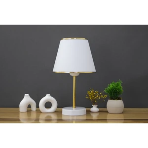 Vivido Abajur Beyaz Gold Safir Modern Abajur