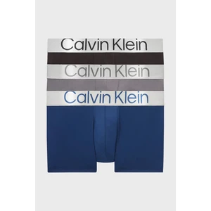 Calvin Klein Logolu Elastik Bel Bantlı Düşük Bel 3'lü Paket Boxer