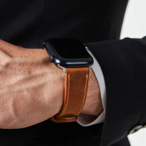 Apple Watch 42MM 44MM 45MM 49MM 3 / 4 / 5 / 6 / Se / 7 / 8 / Ultra / Ultra 2 Deri Kordon Deri Kayış