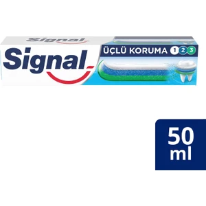 Üçlü Diş Macunu 50 ml