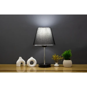 Vivido Abajur Siyah Krom Safir Modern Abajur