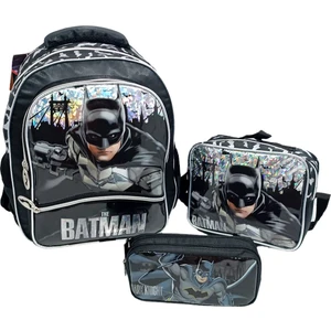 Batman Okul, Beslenme ve Kalem Çantası 3'lü Set