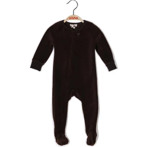 Erkek Bebek Fermuarlı Polar Tulum