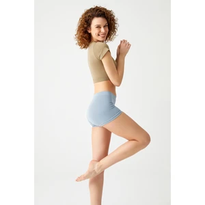 Los Ojos Mavi Seamless Boxer Külot Boyshort
