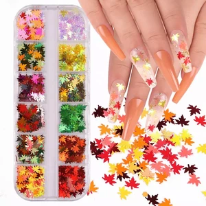 Pop Beauty Nail Art Tırnak Süsleme Pul Seti, Yapraklı