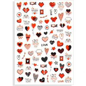Pop Beauty Nail Art Tırnak Süsleme Sticker, Tırnak Dövmesi, Tırnak Tattoo