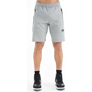 Air Jones Alec Gri Melanj Standart Kalıp Erkek Şort - 81243