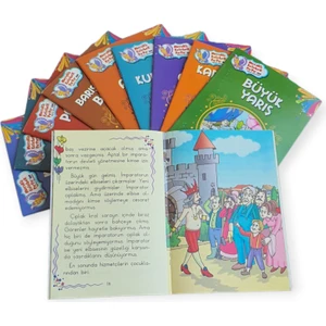 Meraklı Kelebek Pırpır'dan Eğitici Masallar Kitap Seti 10 Kitap