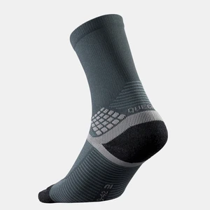 Quechua Uzun Konçlu Outdoor Çorap - 2 Çift - Siyah - Hike 500