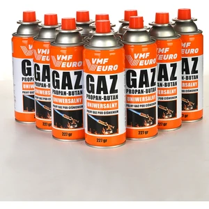 Remtas Vmf Eurogaz Kamp Ocak Gazı Valfli Kartuş 227GR - 12 Adet