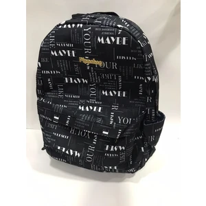 Pippa Bag Pippabag Maybe Üç Gözlü Siyah Günlük Sırt ve Okul Çantası