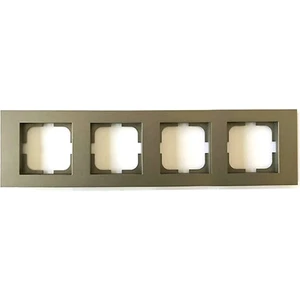 Grano Metalik Dörtlü Çerçeve Antrasit