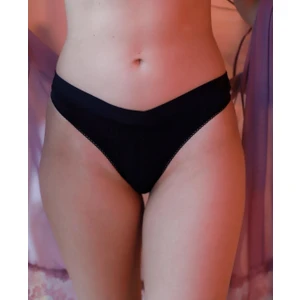 Intive Lingerie Kadın Rahat Kumaş Önü V Detaylı Günlük Kullanım Mikro Saten Slip- Natalia