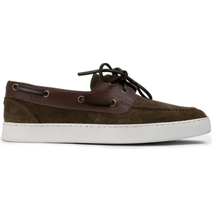 DeerySüet Haki Marin Günlük Erkek Ayakkabı - 01952MHAKC01