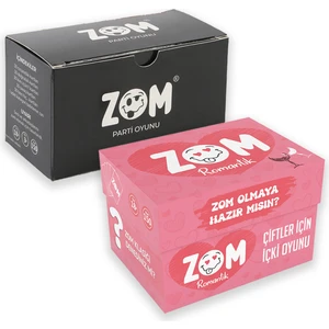 Zom Klasik Içki Oyunu ve Zom Romantik Içki Oyunu Ikili Set | Shot Oyunu | Yılbaşı Oyunu | Kart Oyunu