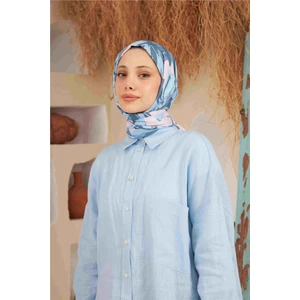 Comfort Arya Şal Camgöbeği Mavi 3028-10