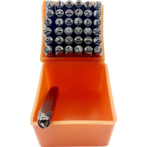 37pcs Numara Ve Harf Yumruk Seti Diy Damga Yumruk Zanaat Metal Damgalama Yumruk (Yurt Dışından)