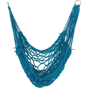 Taşınabilir Hammock Swing Camping Halat Sandalyesi Ev Kapalı Seyahat 120kg Yük Mavi (Yurt Dışından)