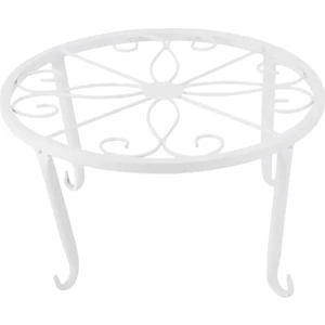 Metal Bitkiler Stand Flowerpot Tutucu Pot Vazo Tutucu Rafı, Beyaz (Yurt Dışından)