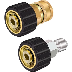 Basınçlı Yıkayıcı Adaptör Nozulları Basınçlı Yıkayıcı 2pcs Için Dayanıklı Konektör (Yurt Dışından)