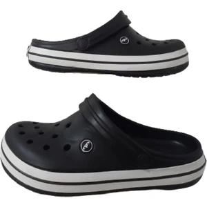 Siyah Erkek Medikal Havuz Plaj Terlik Sandalet