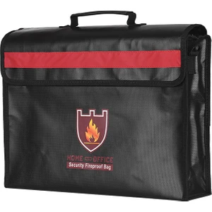 Büyük Boy Yanmaz Belge Çantası Kaşıntısız Silikon Kaplı (Yurt Dışından)