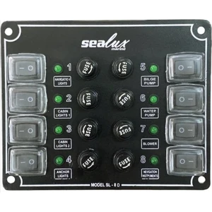 Switch Panel Izoleli Küçük 8 Li 148X120 mm
