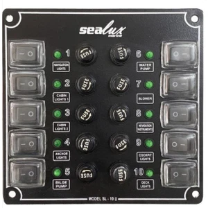 Switch Panel Izoleli Küçük 10 Lu 148X145 mm
