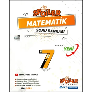 Spoiler Yayınları 7. Sınıf Matematik Soru Bankası