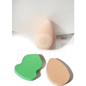 Pop Beauty Makyaj Süngeri Seti Bej Renk Çok Amaçlı Kullanım İçin İdeal