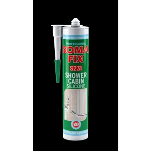 Somafix Duşakabin Silikonu Beyaz 280 ml