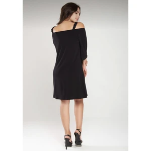 Ip Askı Detay Elbise 36 Siyah